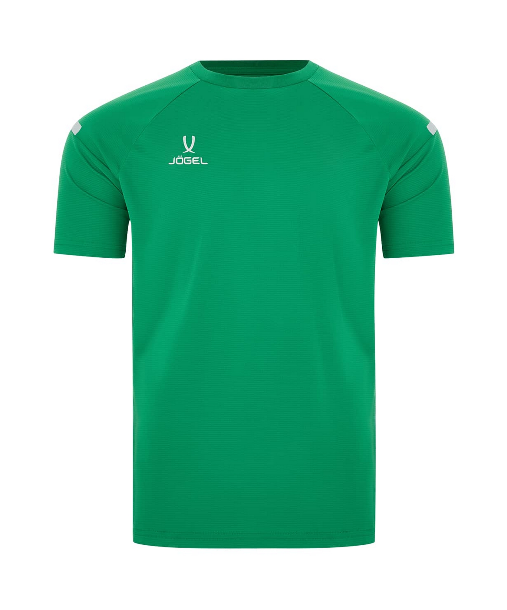 Футболка тренировочная Jogel CAMP 2 Training Poly Tee, зеленый\белый 1663_2000