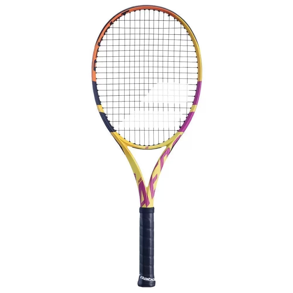 фото Ракетка для большого тенниса детская babolat nadal 25 gr00,140457, для 9-10 лет, алюминий, со струнами,желто-оранж