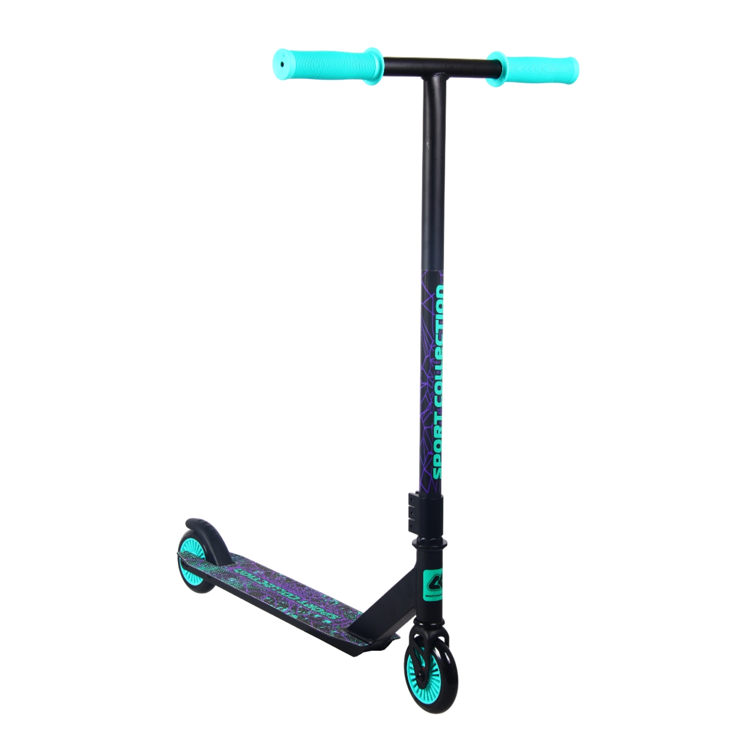 Самокат трюковый 100мм Sport Collection СК-ST100-60 black 1500_1500
