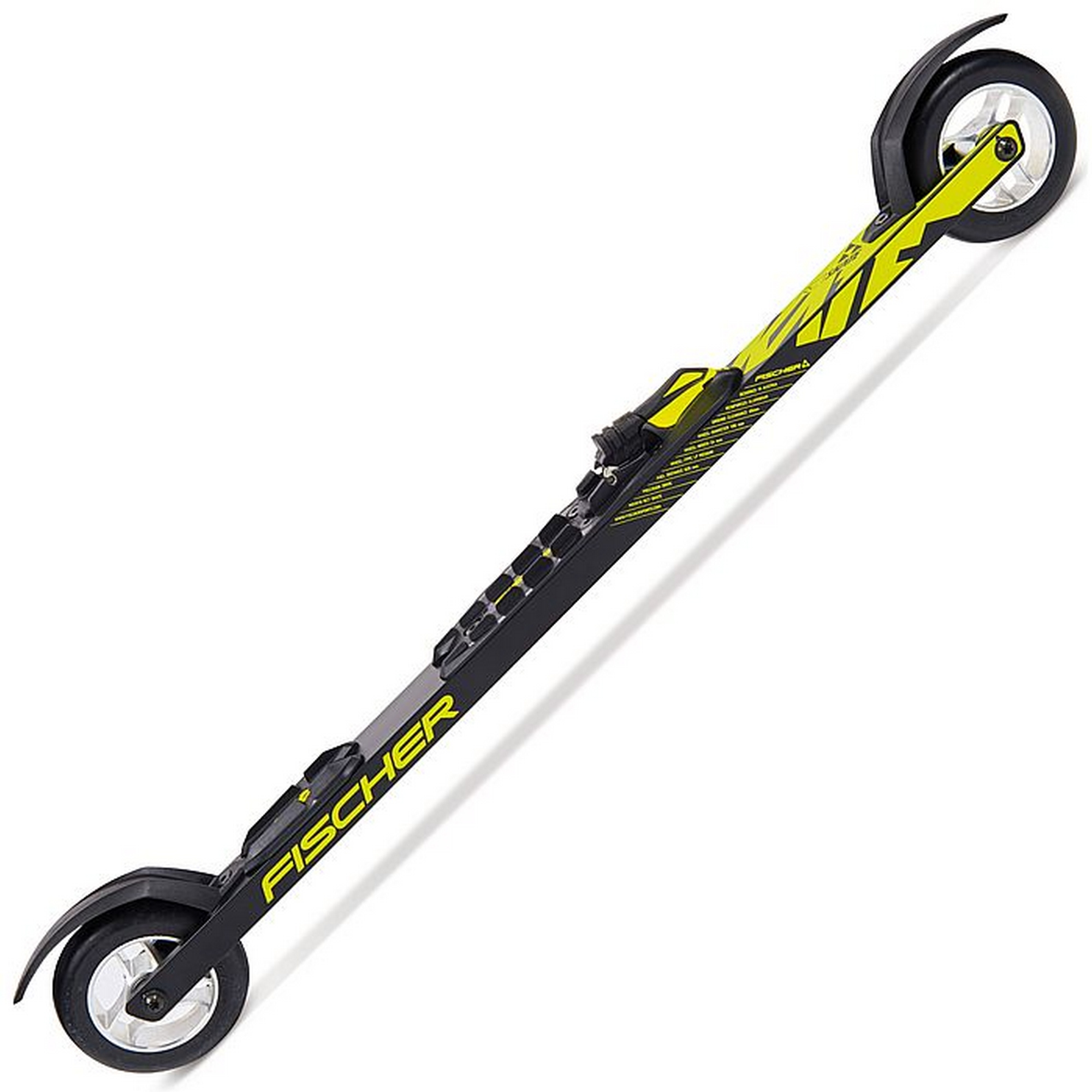 Лыжероллеры с креплениями Fischer RC7 Skate MV02020 черный\желтый 2000_2000
