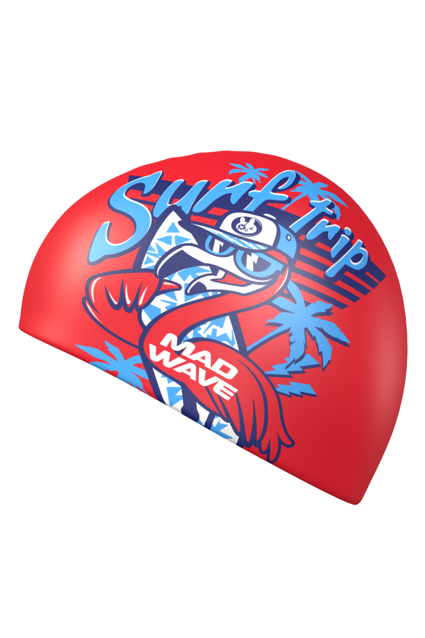 Юниорская силиконовая шапочка Mad Wave Flamingo M0572 06 0 05W 870_1305