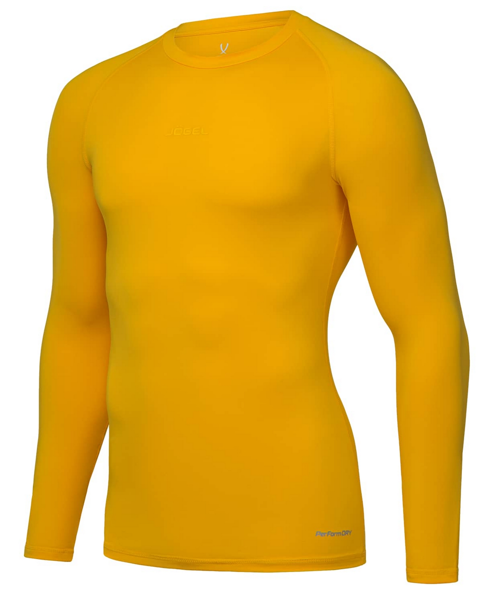 Футболка компрессионная с длинным рукавом Jogel PerFormDRY Baselayer Tee LS 2, желтый 1663_2000