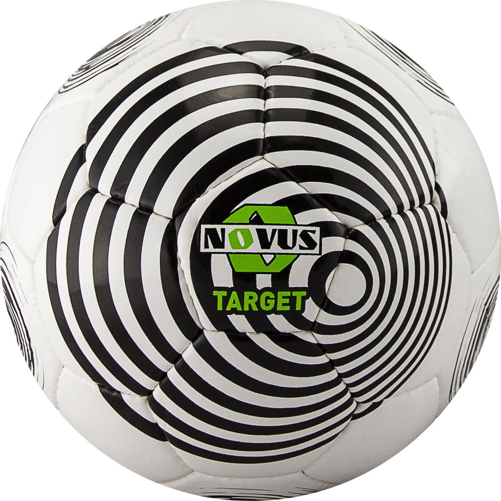 Купить Мяч футбольный Novus Target р.5 бело-черный,
