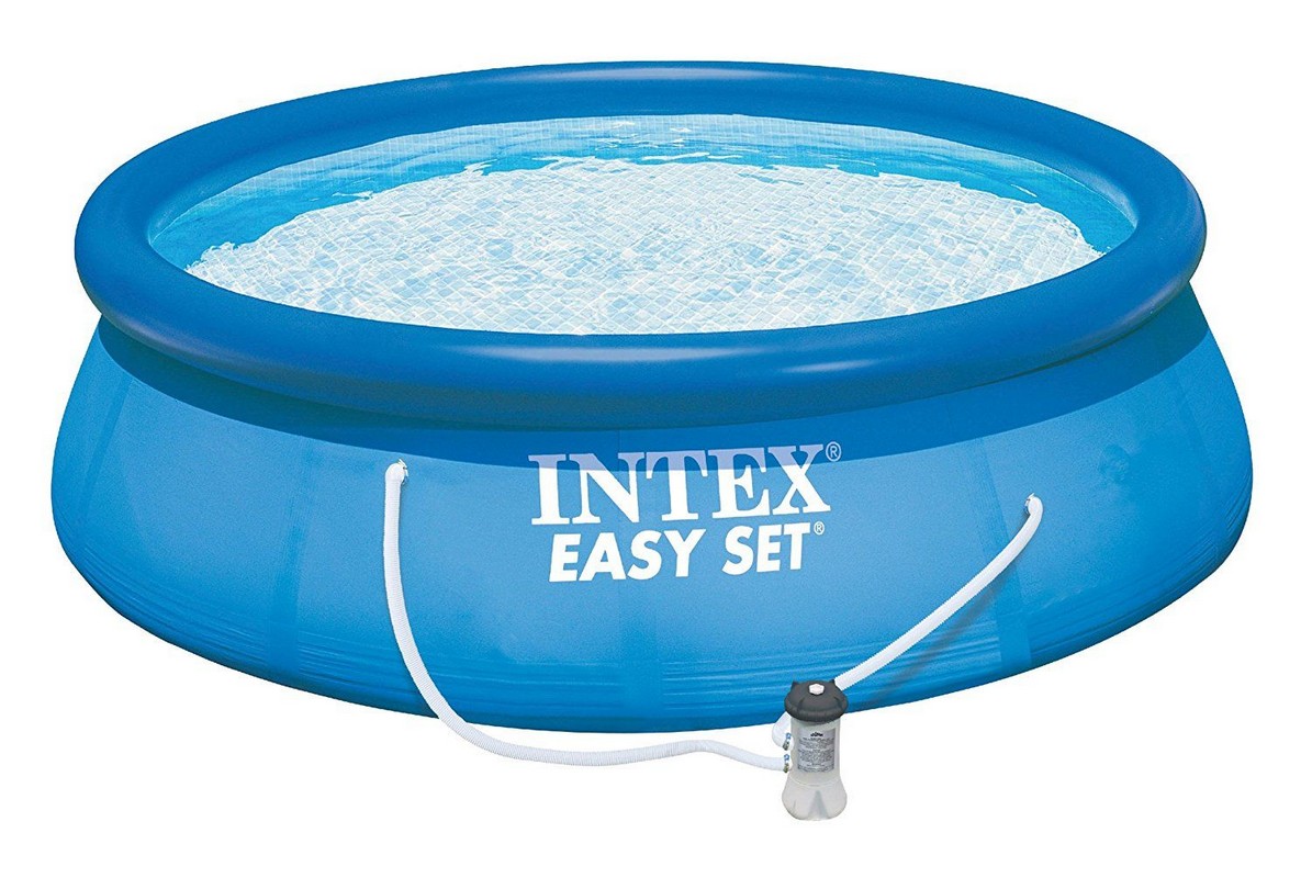 фото Бассейн 305х76см+фильтр-насос intex easy set 28122