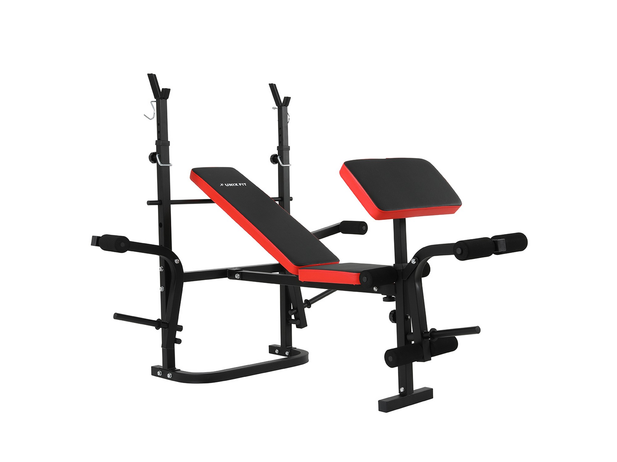 фото Скамья силовая со стойками unixfit bench 120p bsbn120p