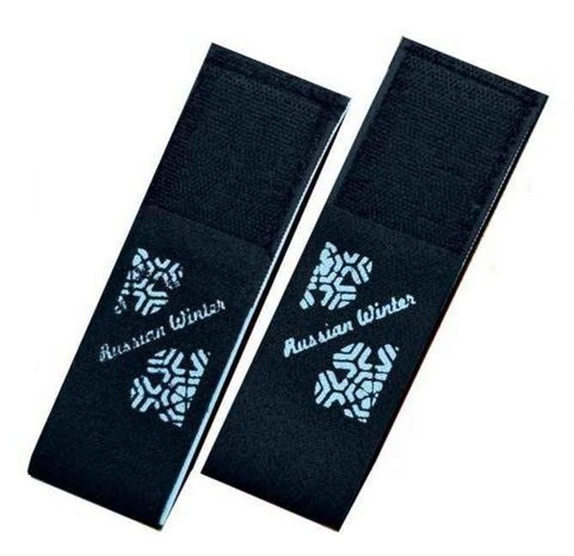 фото Зажим для лыж и палок russian winter rw-bl комплект 2 шт, черный
