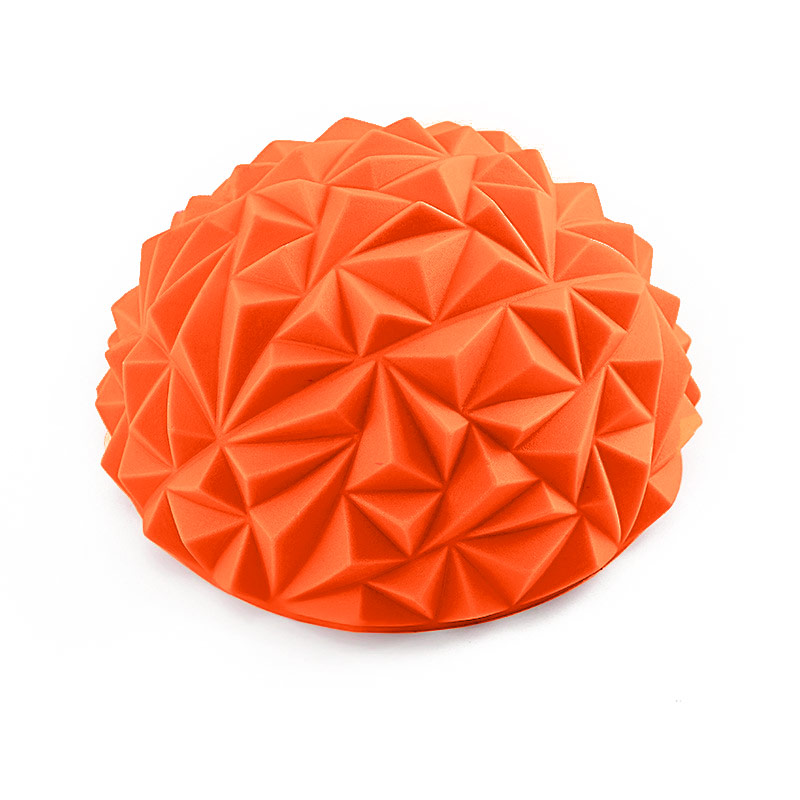 Полусфера массажная круглая надувная C33512-7 (оранжевый) (ПВХ) d-16,5см