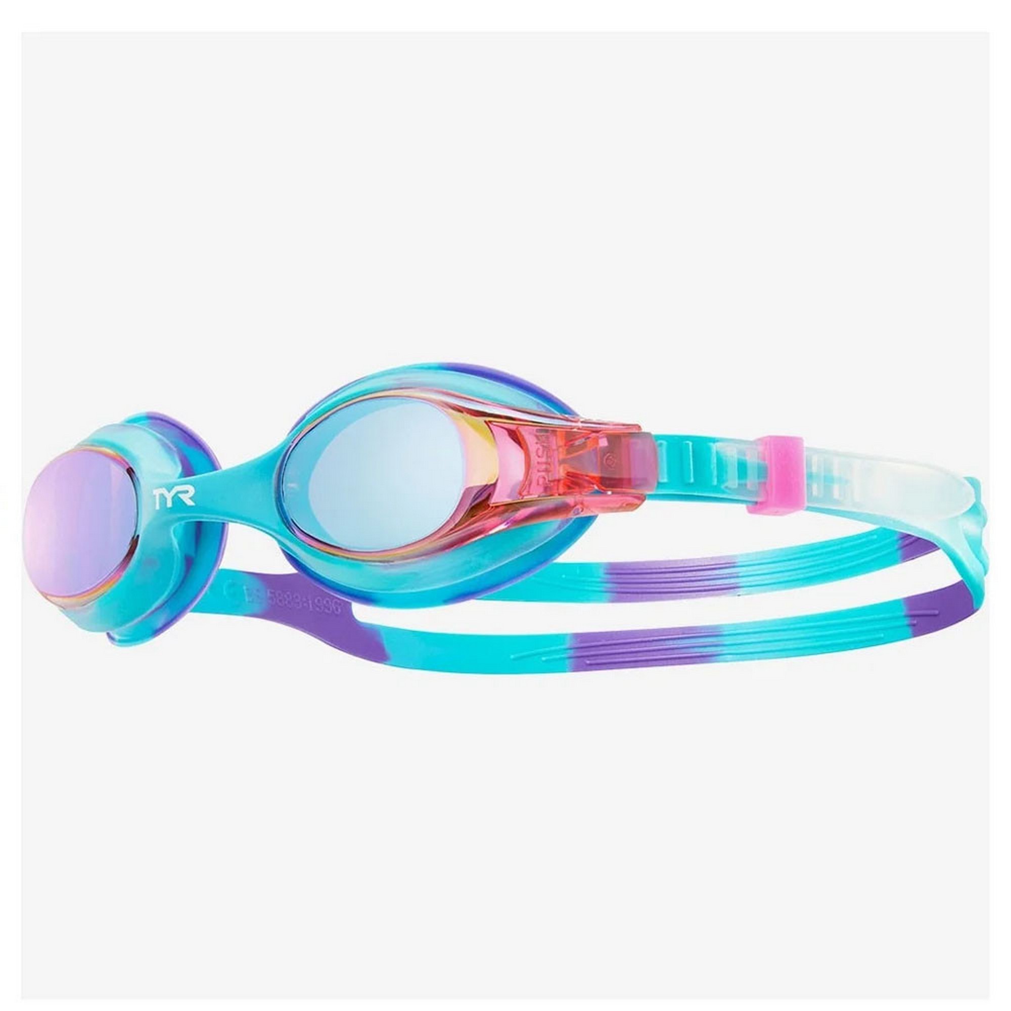 Очки для плавания детские TYR Swimple Tie Dye Mirrored LGSWTDM-547 2000_2000