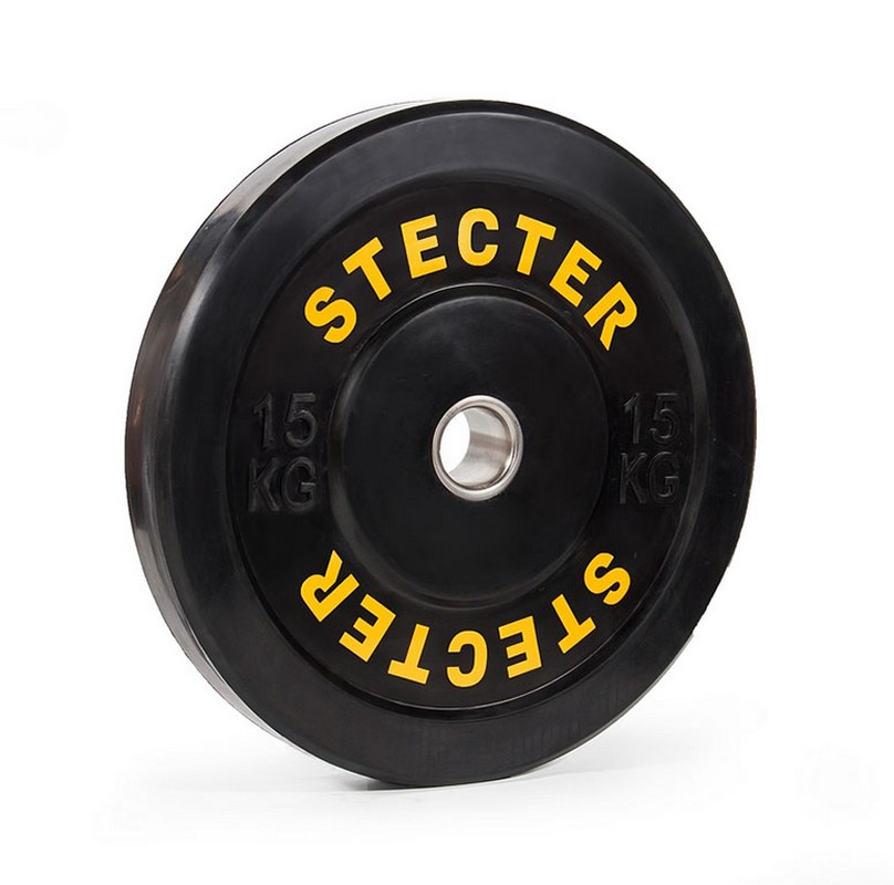 фото Диск каучуковый stecter d50 мм 15 кг 2198