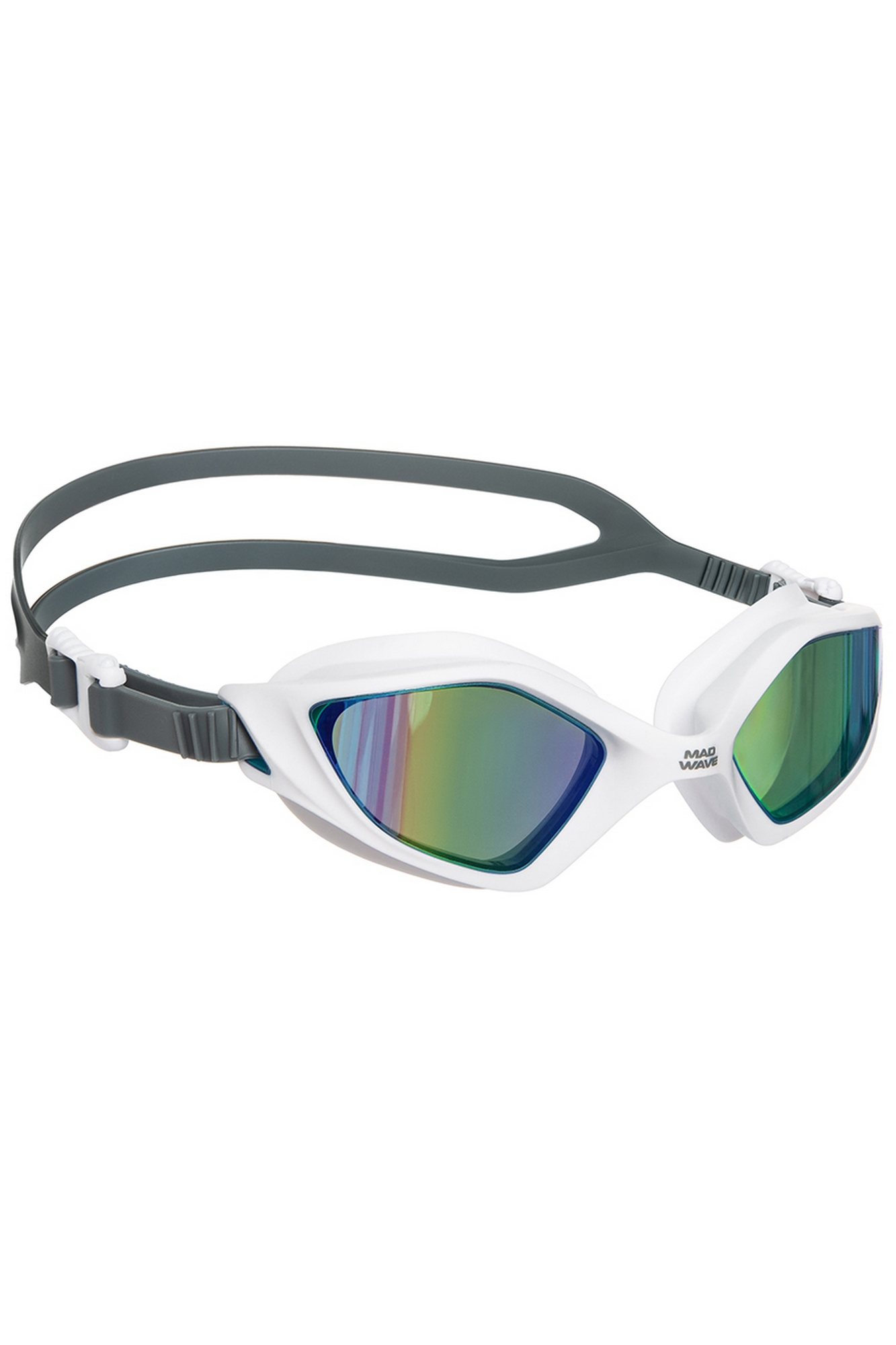 Очки для плавания Mad Wave Viper rainbow M0424 22 0 02W Белый 1333_2000