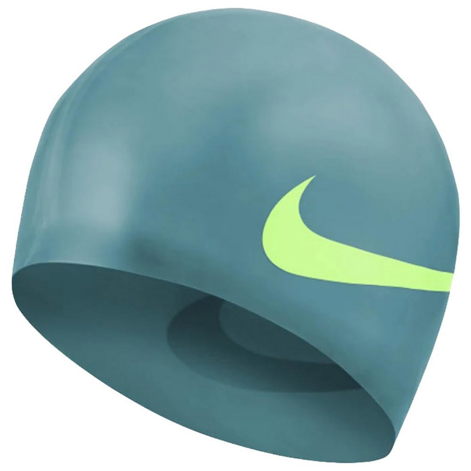 Шапочка для плавания Nike Big Swoosh NESS8163448 темно-бирюзовый - фото 1