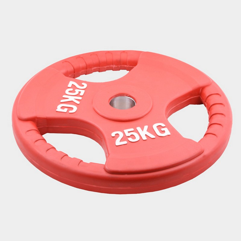 фото Диск олимпийский обрезиненный bencarfitness ts-0931 25 кг