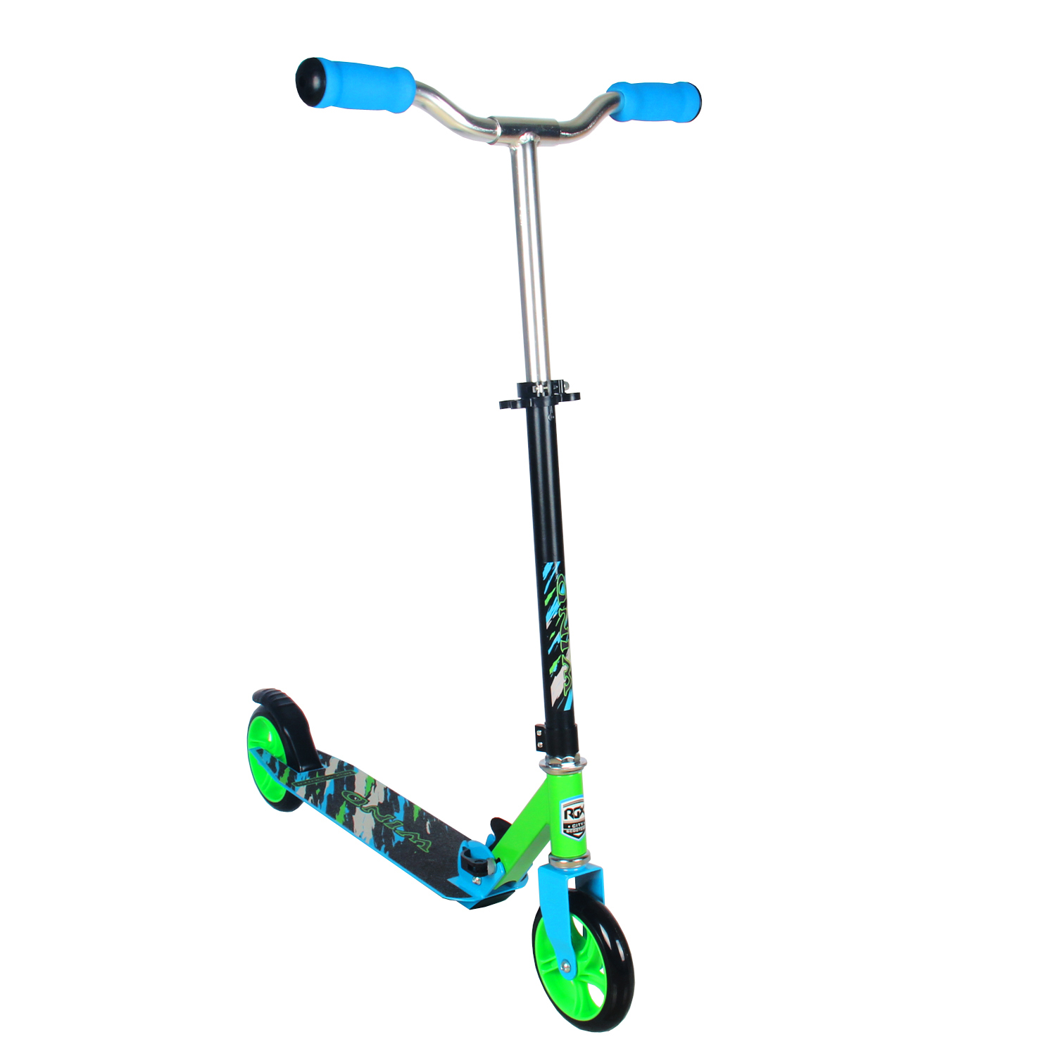 Самокат 145мм RGX WIND blue 1500_1500