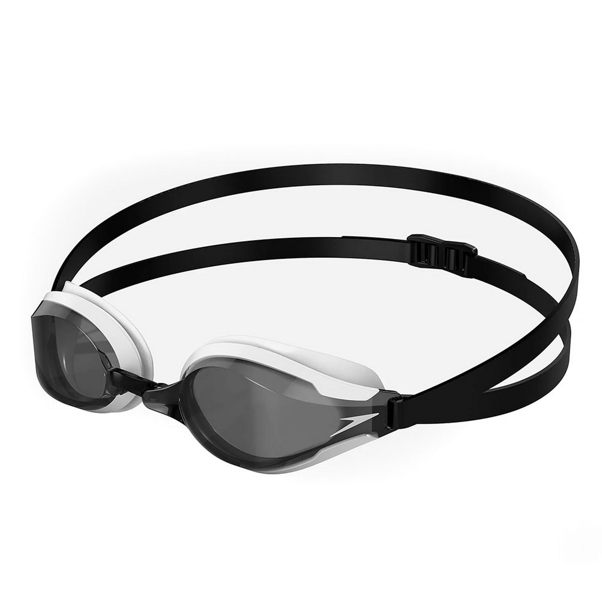 Очки для плавания Speedo Fastskin Speedosocket 8-108967988 дымчатые линзы, белая оправа 2000_2000