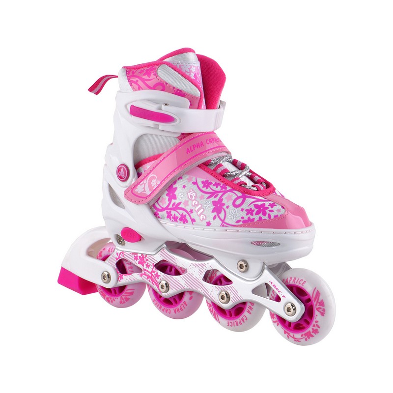 фото Раздвижные роликовые коньки alpha caprice bell pink