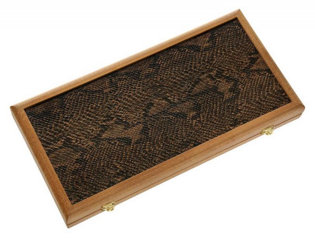 

Нарды Тульские Кожаные Питон большие 1007/2