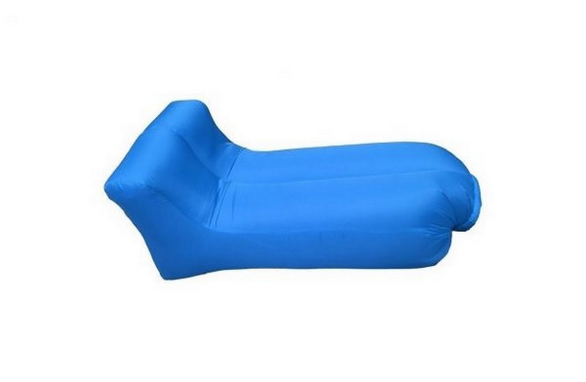 Надувной диван  220x100 см EVO Fitness ST-006 голубой