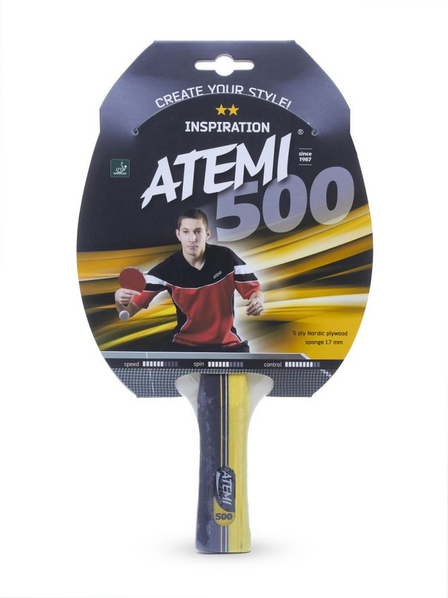 Купить Ракетка для настольного тенниса Atemi 500 CV,