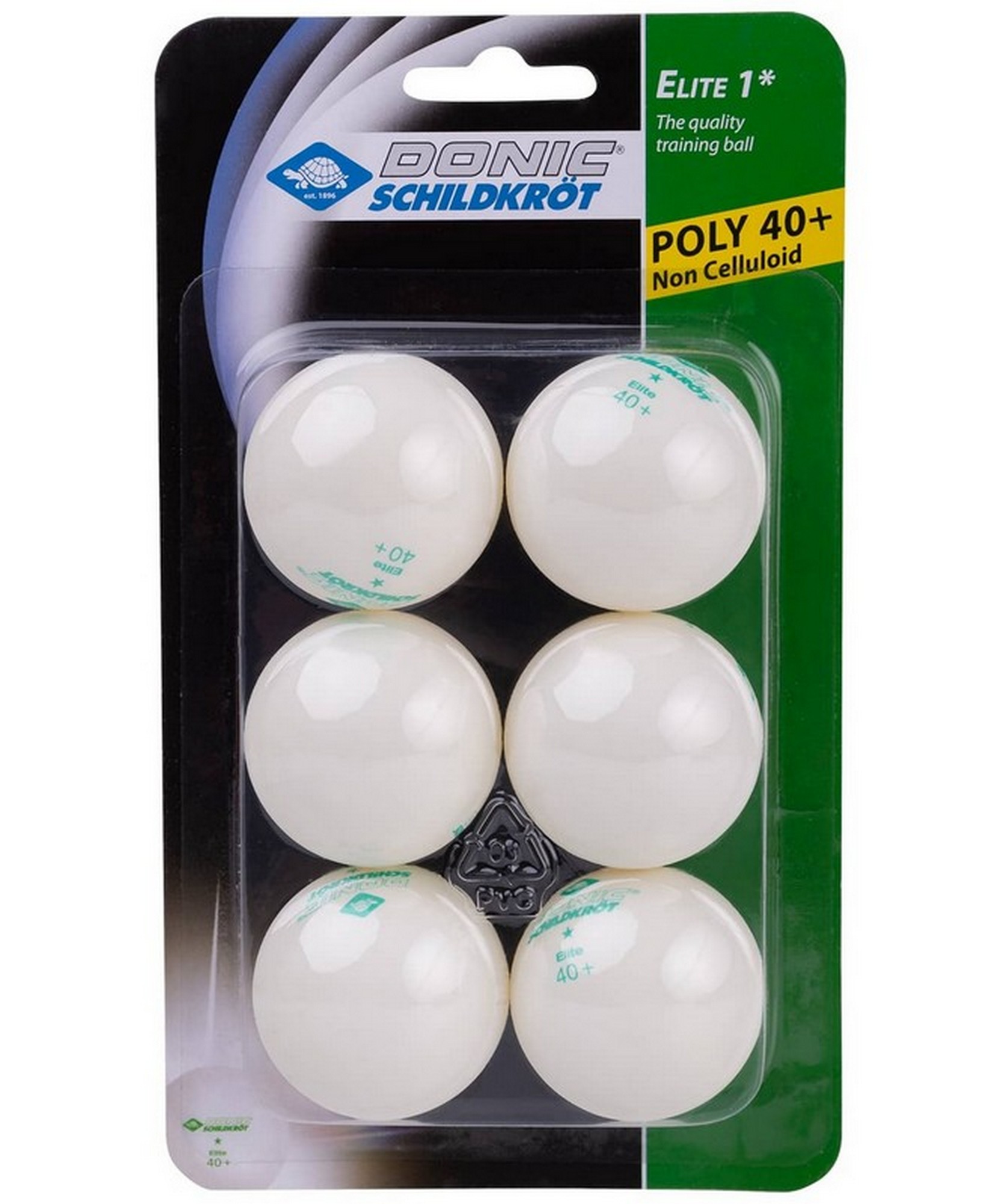 Купить Мячи для настольного тенниса Donic Elite 1, 6 штук 618016 белый,