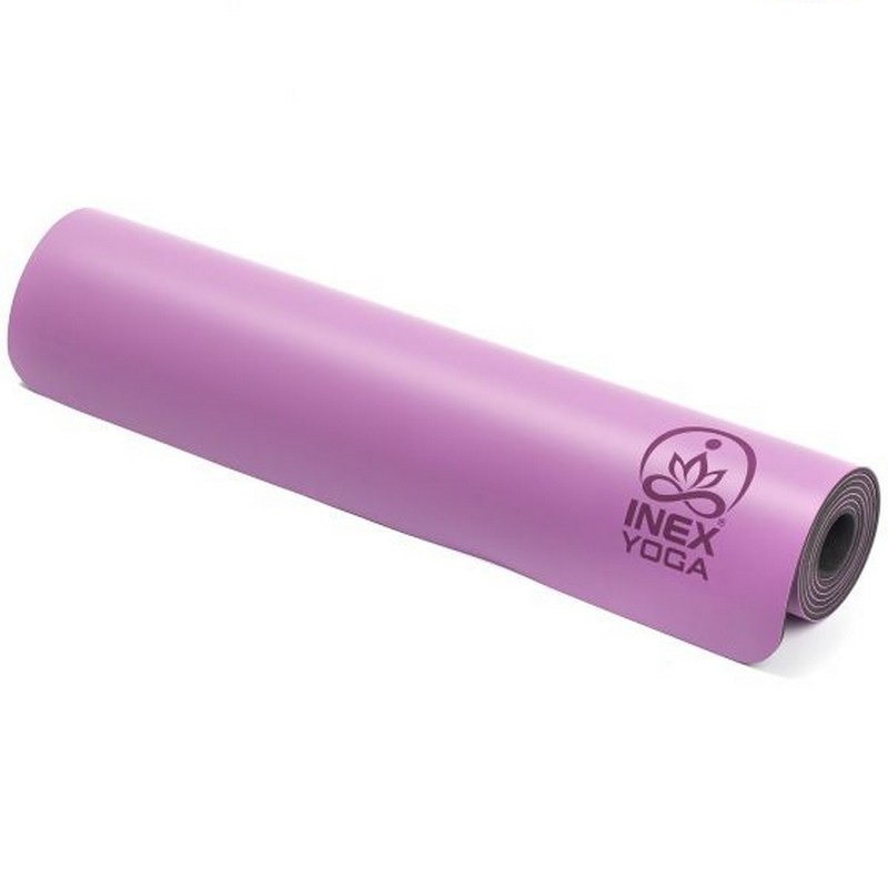 Купить Коврик для йоги 185x68x0,4см Inex Yoga PU Mat полиуретан HGPUMAT-PR18-68-04 фиолетовый,