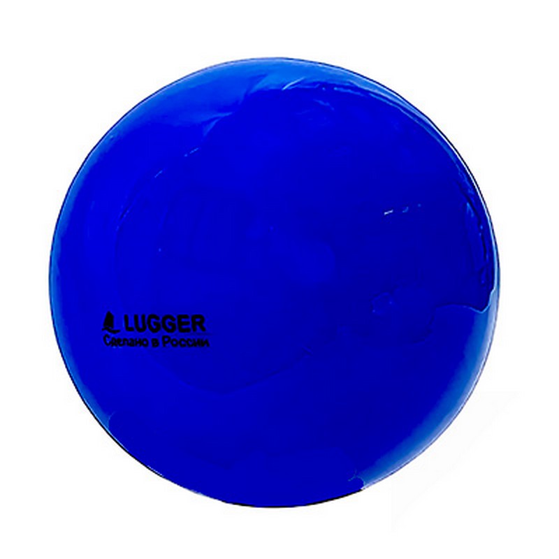 Мяч для художественной гимнастики однотонный d15см синий NoBrand
