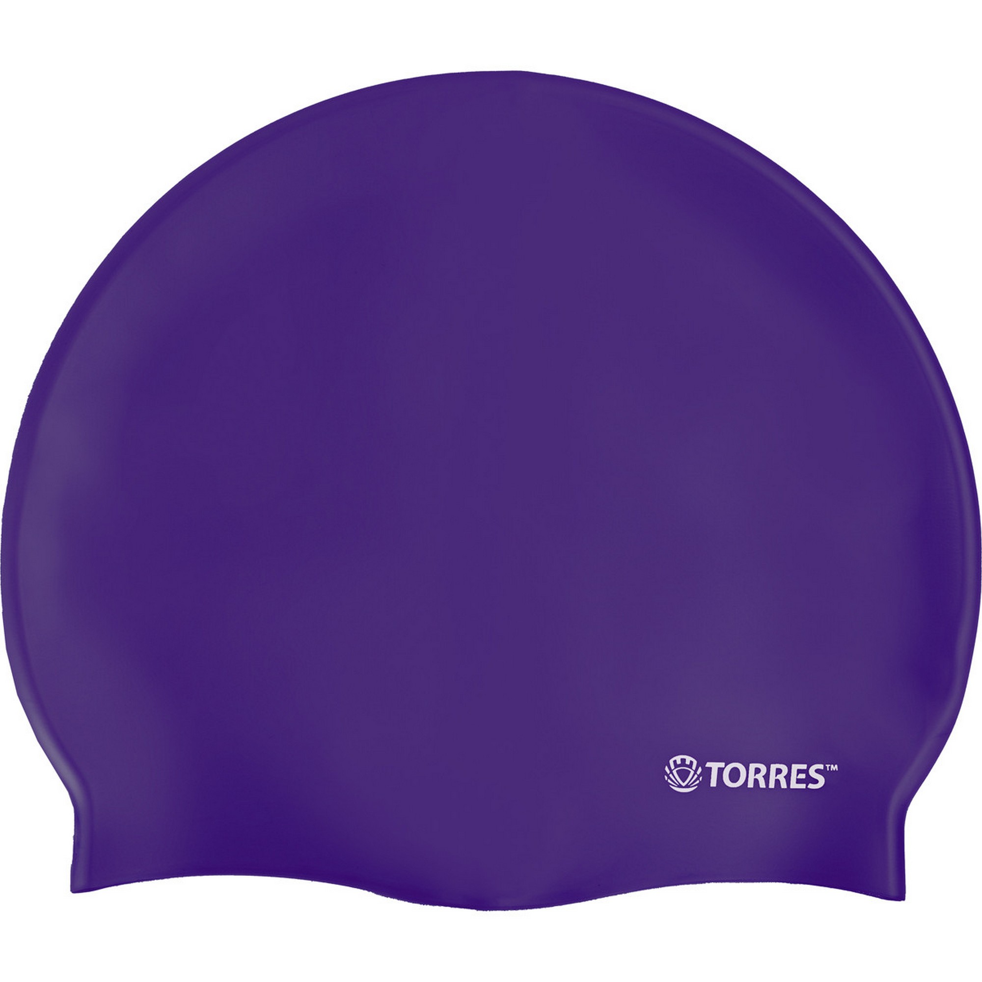 Шапочка для плавания Torres Flat, силикон SW-12201PL фиолетовый 2000_2000