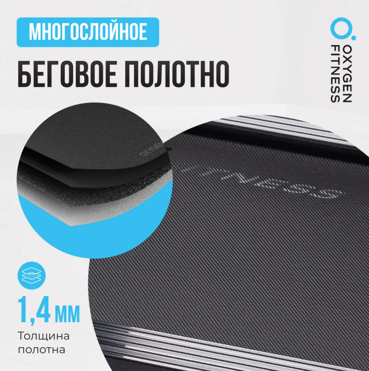Беговая дорожка домашняя Oxygen Fitness SCANDIUM_A 1194_1200
