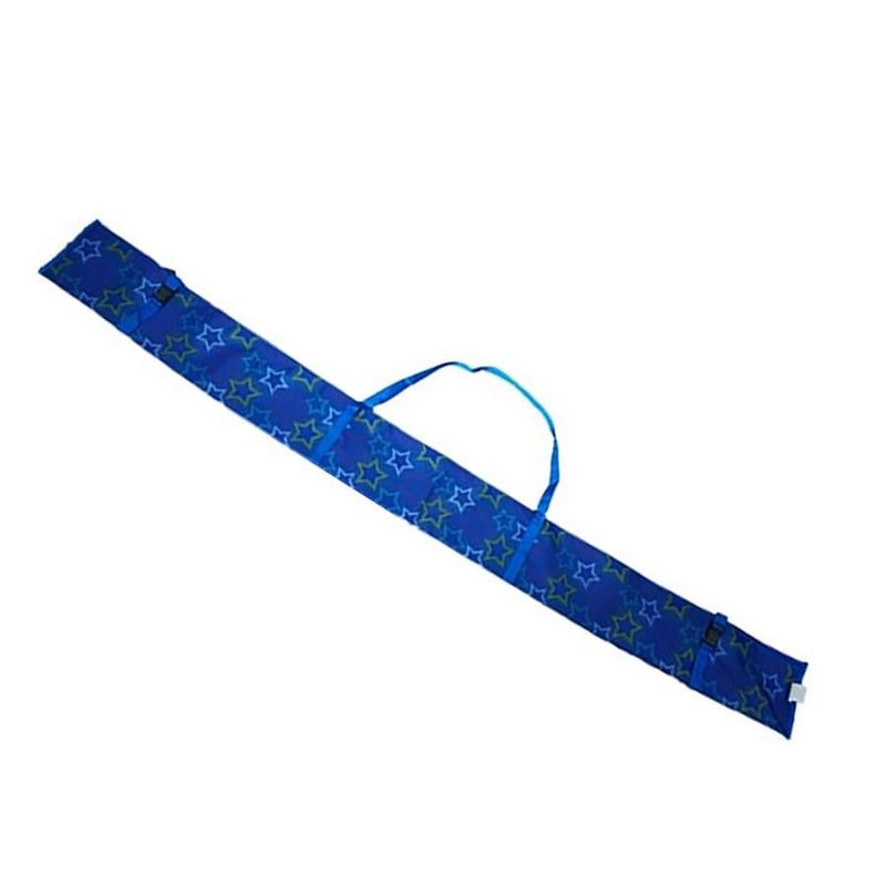 Чехол д/лыж Gekars (1 пара) принт звезды на синем - фото 1
