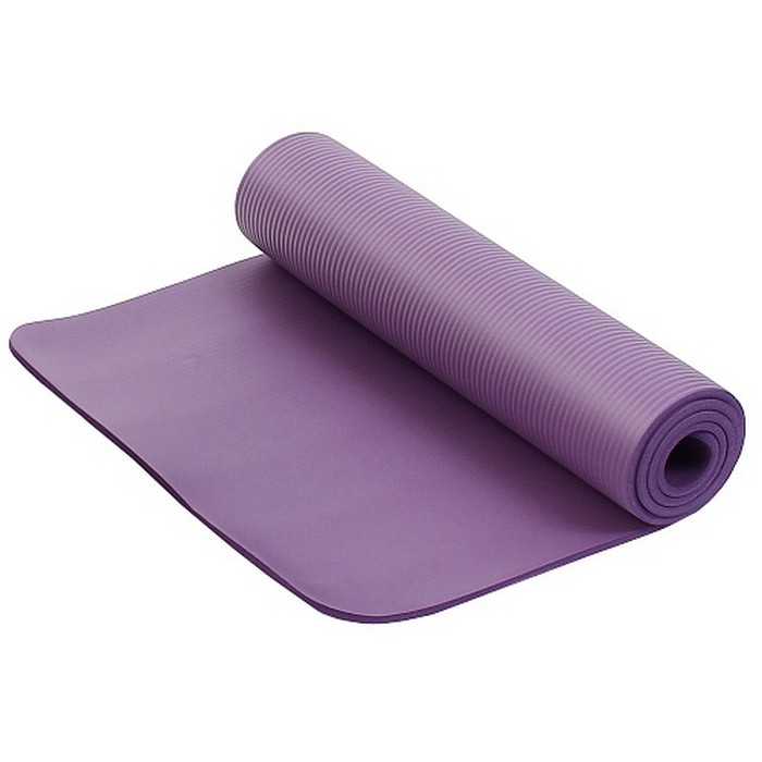 Коврик для фитнеса и йоги Larsen NBR 183х60х1см фиолетовый от Дом Спорта