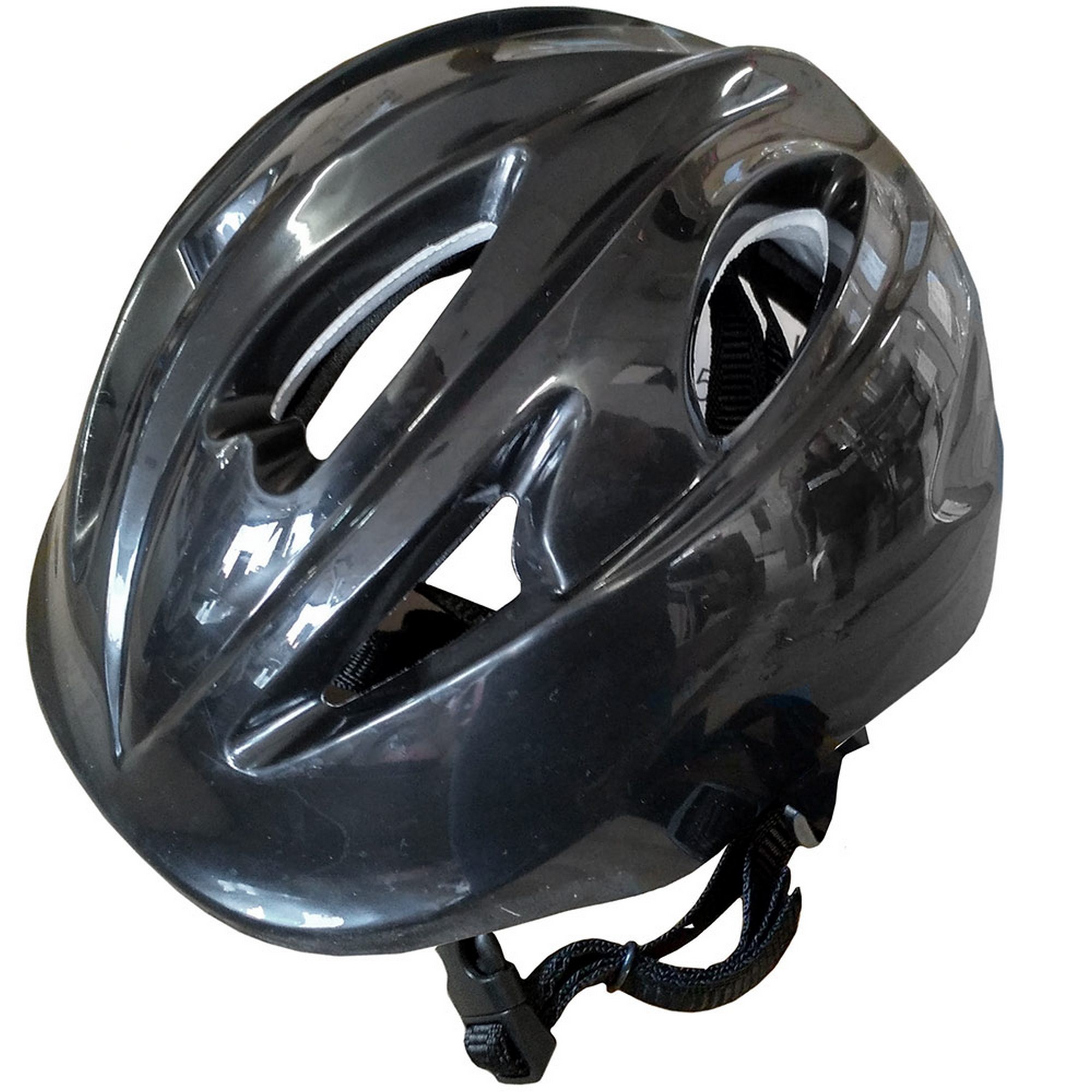 Шлем велосипедный Sportex JR F18457 черный 2000_2000