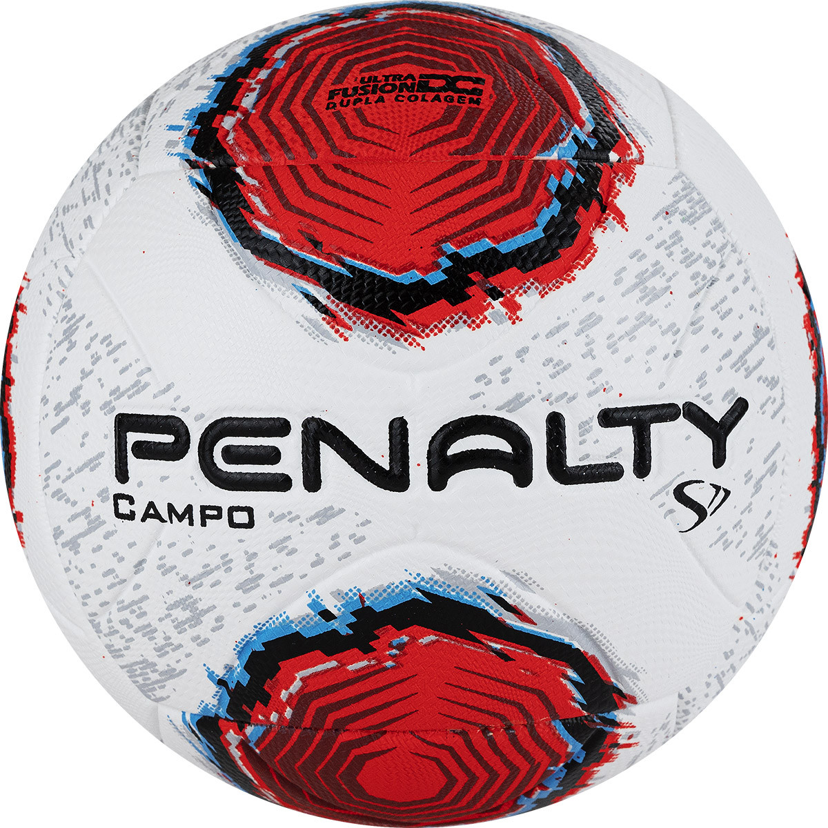 Купить Мяч футбольный Penalty Bola Campo S11 R2 XXII, 5213251610-U, PU, термосшивка, бел-красн-синий,