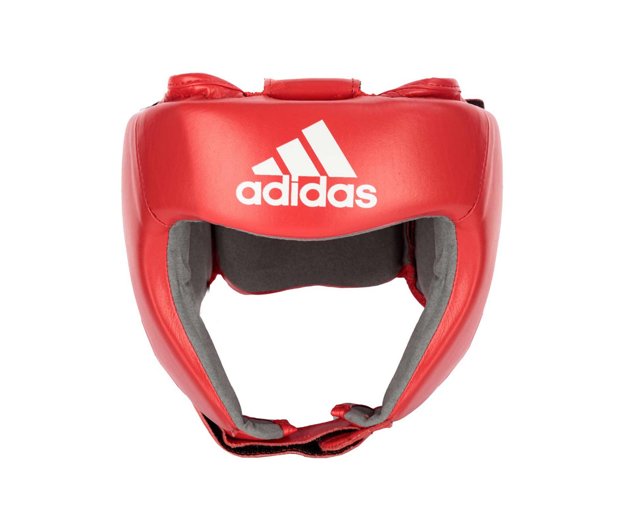 Шлем боксерский Adidas одобренный IBA adiIBAH1 красный 2000_1636
