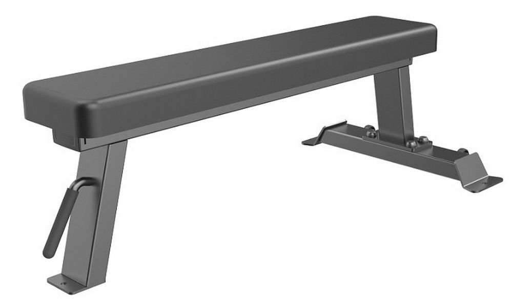 фото Скамья прямая горизонтальная (flat bench) dhz e-3036