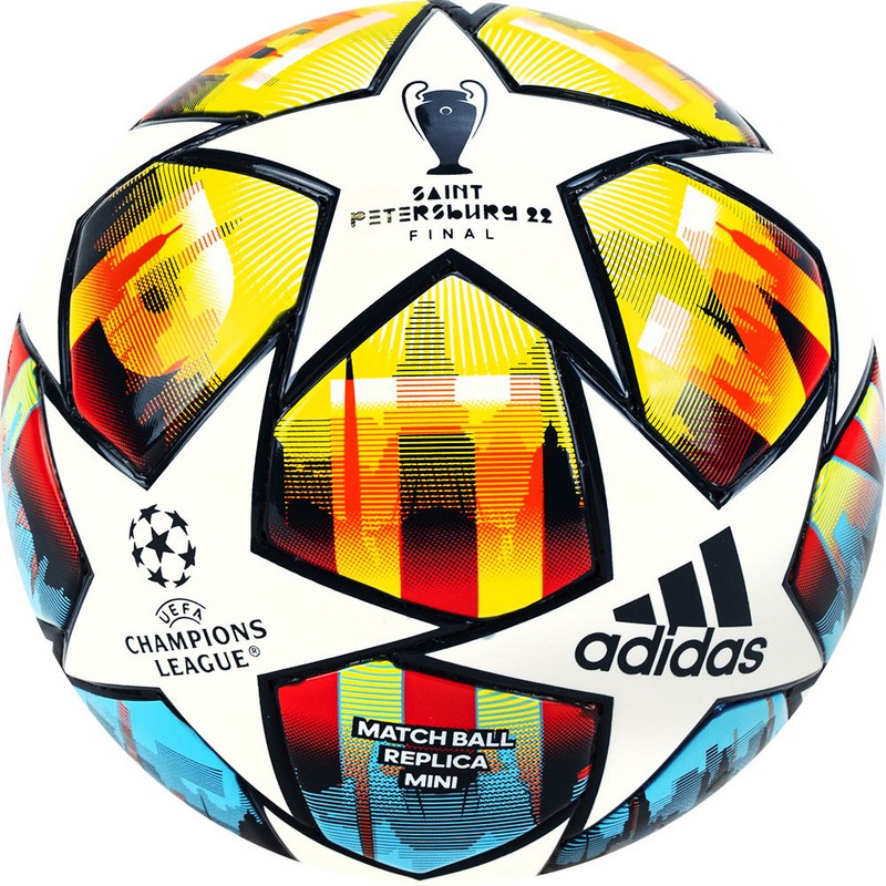 фото Мяч футбольный сувенирный adidas ucl mini st.p h57812 р.1