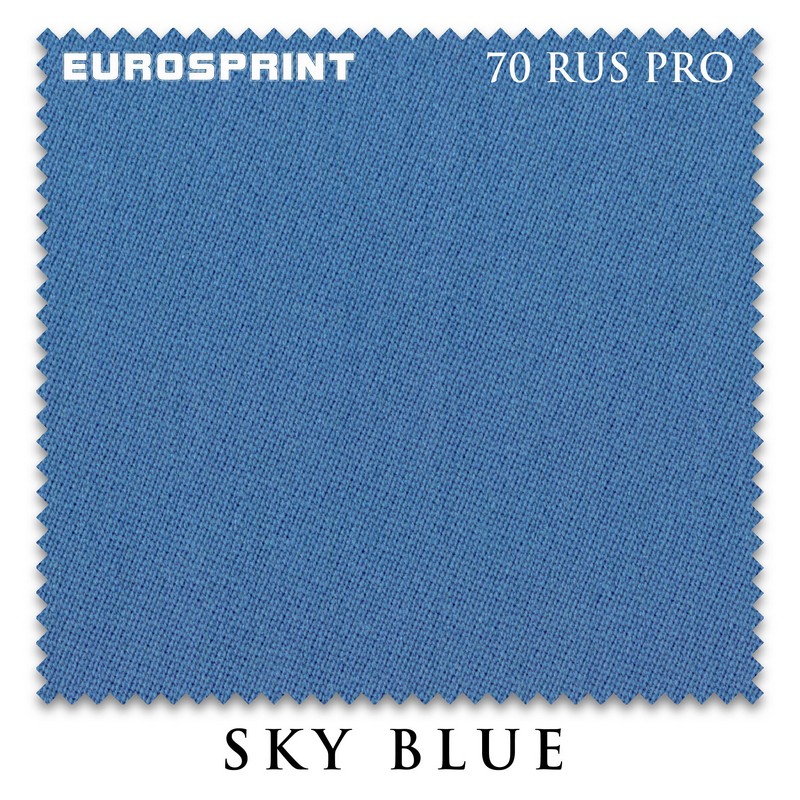 Сукно Eurosprint 70 Rus Pro 198см Sky Blue 11917