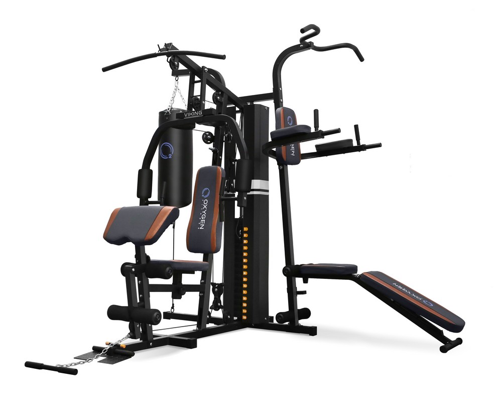 фото Силовой комплекс oxygen fitness viking черный