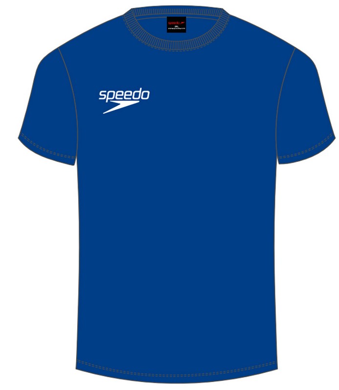 

Футболка мужская Speedo Small Logo T-Shirt blue (4222) синяя