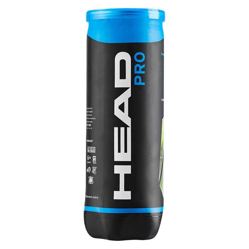 Мячи для большого тенниса Head Pro 3B 571603 3 шт желтый 800_800
