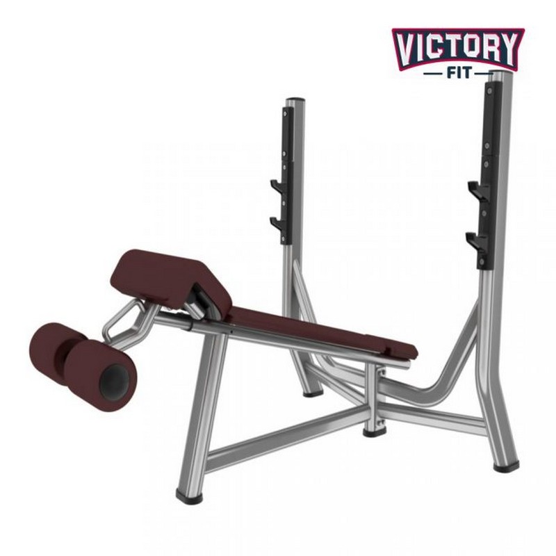 

Олимпийская скамья с отрицательным наклоном VictoryFit VF-T8043