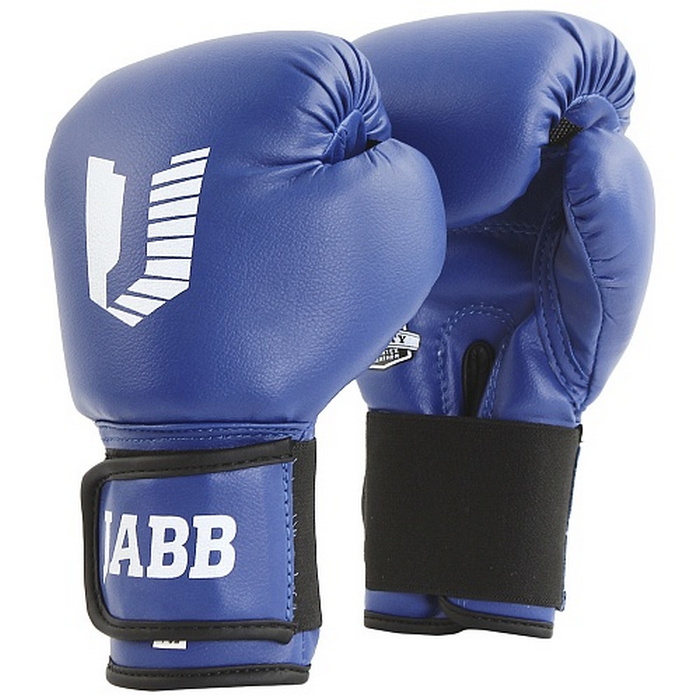 фото Боксерские перчатки jabb je-2021a/basic jr 21a синий 6oz