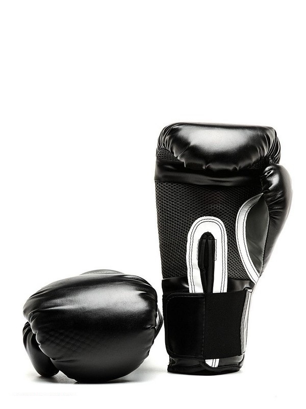 Перчатки тренировочные Everlast Elite ProStyle 8oz P00001239 черный 600_800