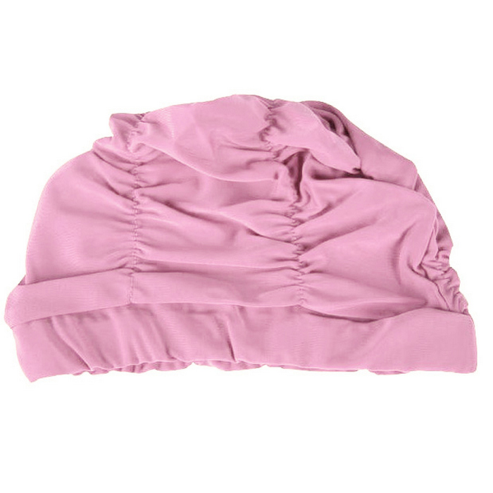 Купить Шапочка для бассейна Sportex текстильная (розовая) F11781,
