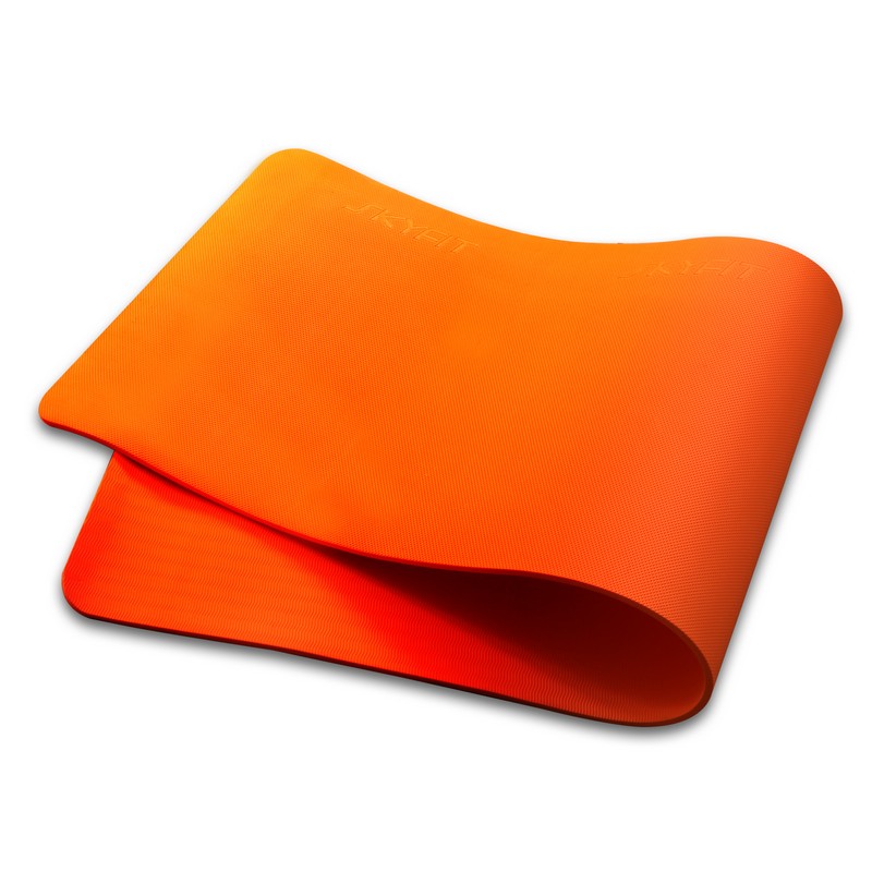 Купить Гимнастический коврик SkyFit EVA, 180х59х1см SF-GMo оранжевый,