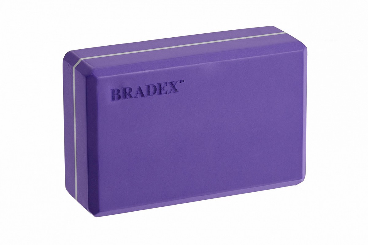 Купить Блок для йоги Bradex SF 0409 фиолетовый,