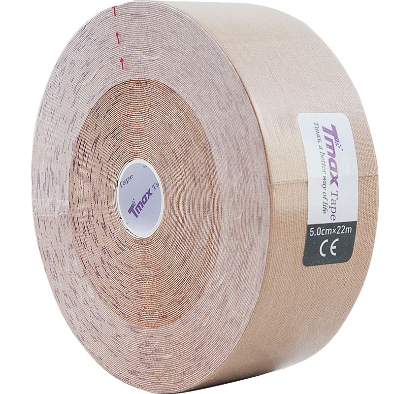 фото Тейп кинезиологический tmax 22m extra sticky biege телесный