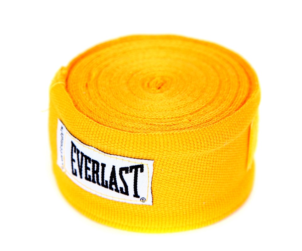 Бинты 4,55м 23 Everlast 4456NG желтый