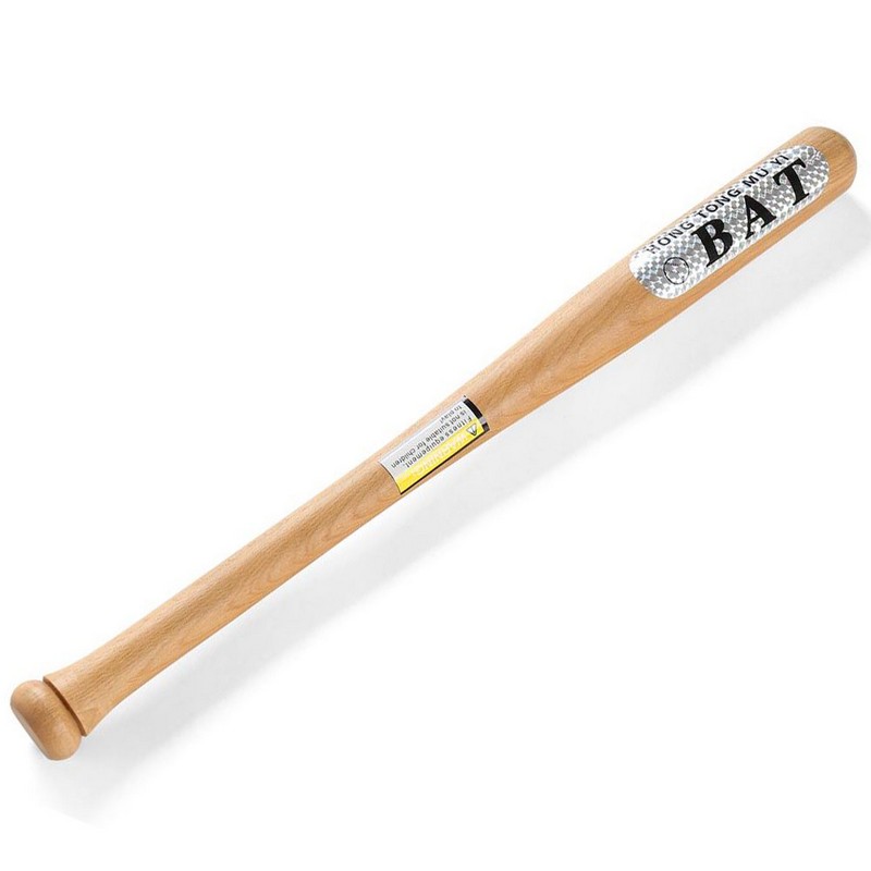 Бита бейсбольная деревянная 64 см Sportex E33522 - фото 1