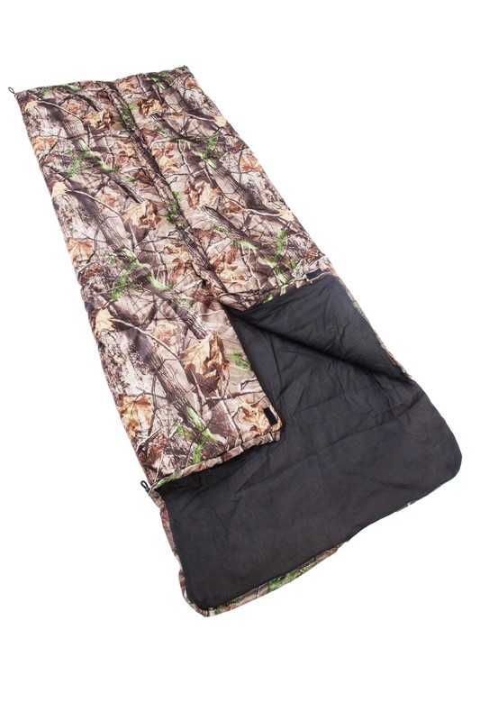 

Спальный мешок (одеяло) с подголовником Saimaa Comfort 200 Камуфляж, +5/+20С СП2КамXXL