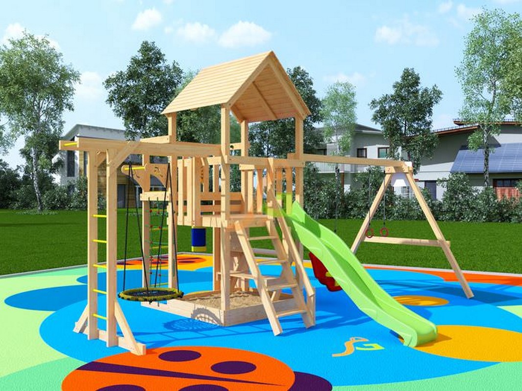 Детская площадка для дачи Igragrad Крафт Pro 2 - фото 1