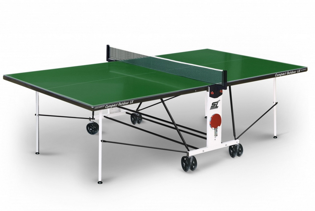 Теннисный стол Start Line Compact Outdoor-2 LX Green,  - купить со скидкой
